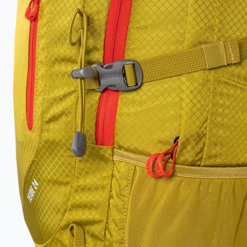 Alpinus Teide 24 l hiking backpack lime green 6