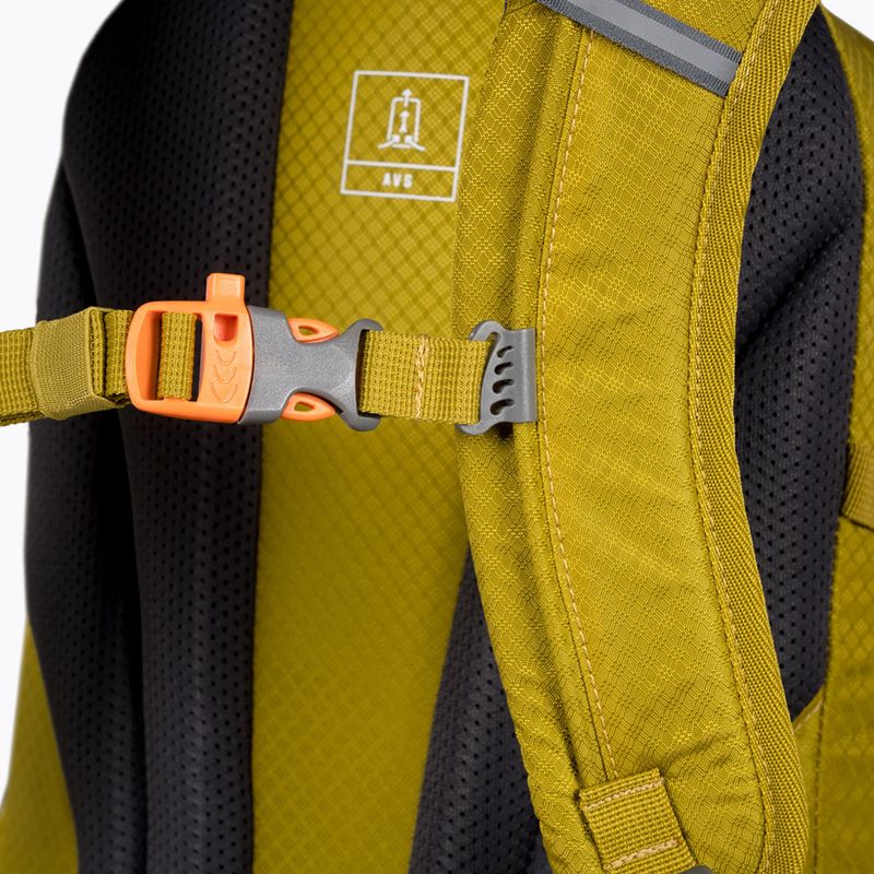 Alpinus Teide 24 l hiking backpack lime green 7