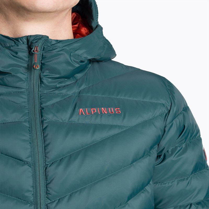 Alpinus Monviso men's down jacket marine 6