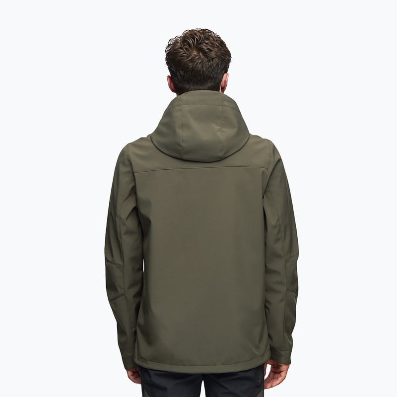 Alpinus Roignais Tactical men's softshell jacket olive green 3