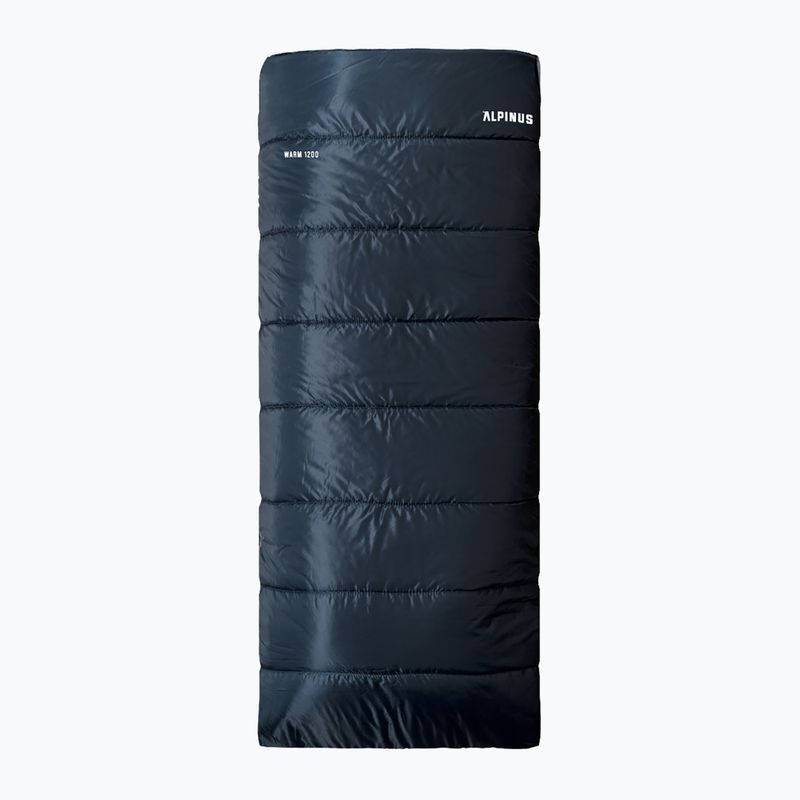 Alpinus Warm 1200 sleeping bag right navy blue