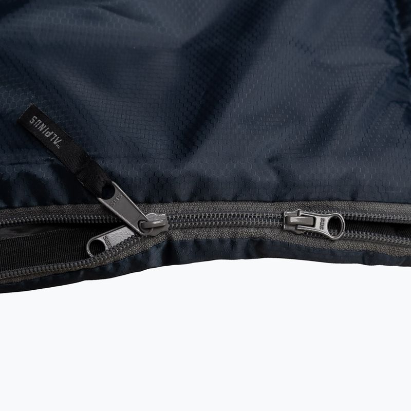 Alpinus Warm 1200 sleeping bag right navy blue 3