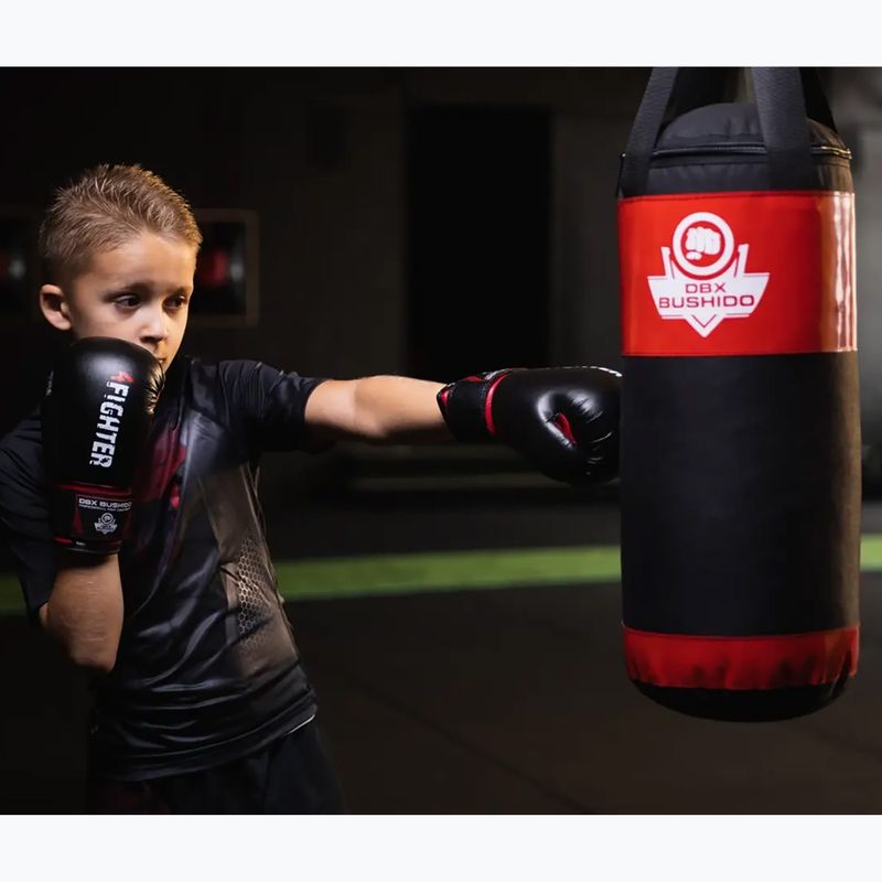 Children's punching bag DBX BUSHIDO Kids 60 cm red 14