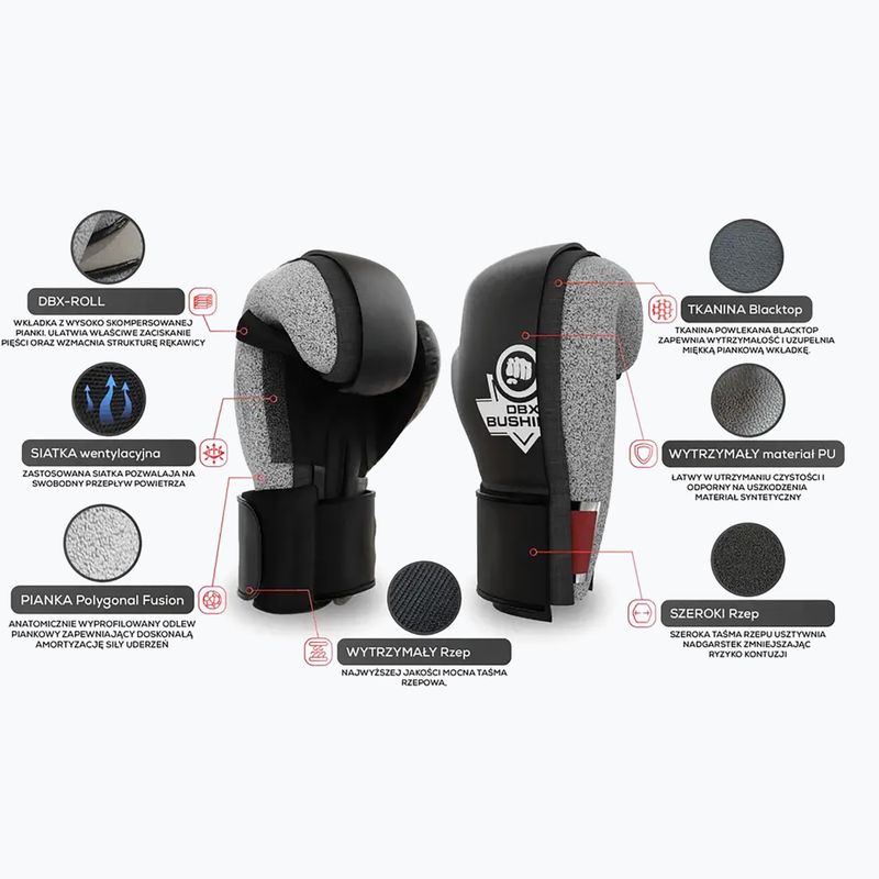 DBX BUSHIDO B-2V20 Active Clima sparring gloves 15