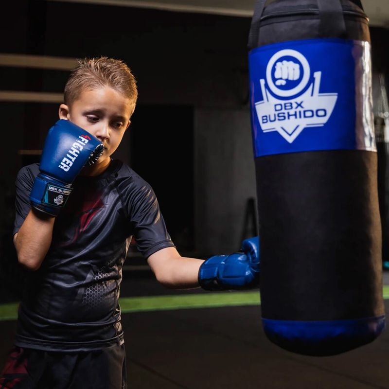 Children's punching bag DBX BUSHIDO Kids 60 cm blue 13