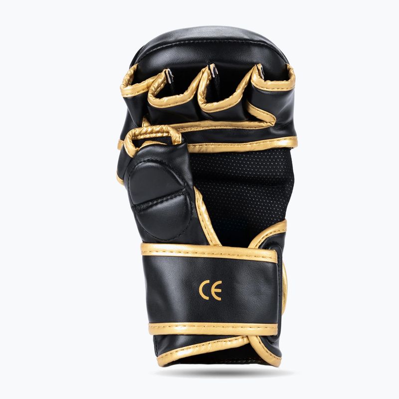 DBX BUSHIDO Master MMA grappling gloves black/gold 3