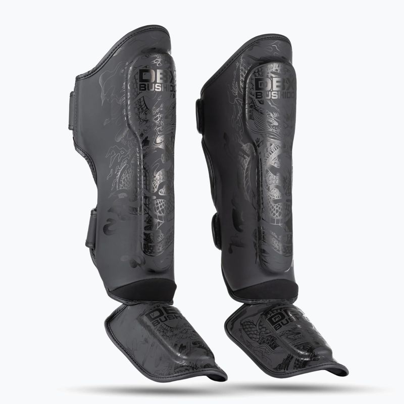 Shin guards DBX BUSHIDO Black Dragon black/dragon 2