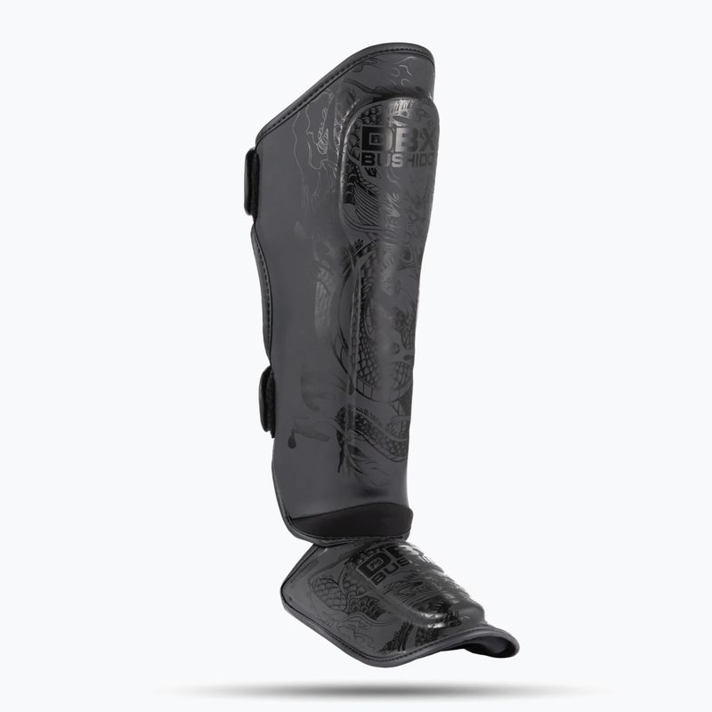 Shin guards DBX BUSHIDO Black Dragon black/dragon 3