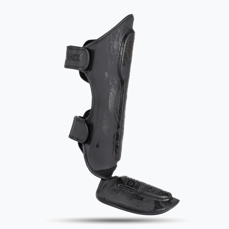 Shin guards DBX BUSHIDO Black Dragon black/dragon 5
