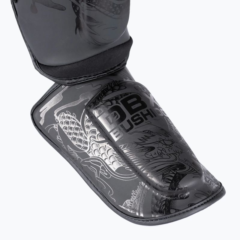 Shin guards DBX BUSHIDO Black Dragon black/dragon 7