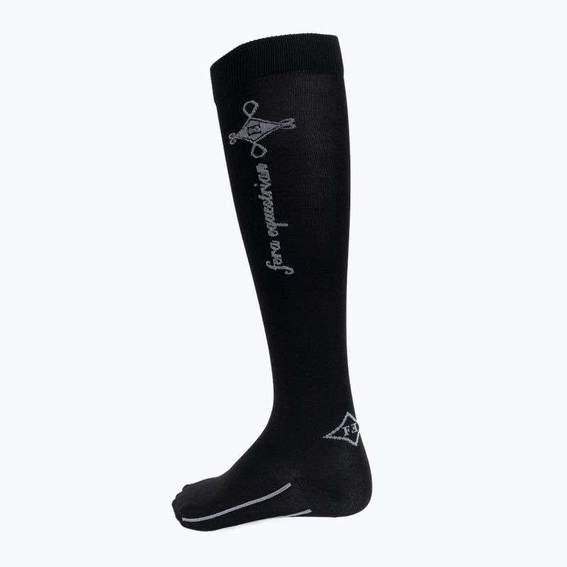 FERA Equestrian Basic women's riding socks black 5.10.ba. 2