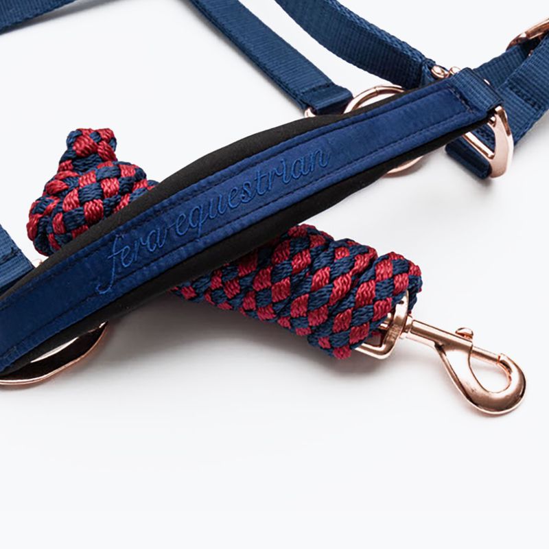 FERA Equestrian Basic horse halter navy blue 4.15. 2