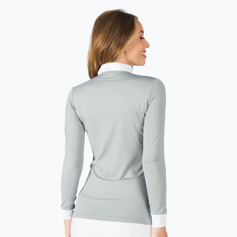 Women's longsleeve competition shirt FERA Equestrian Stardust grey 1.1.l 3