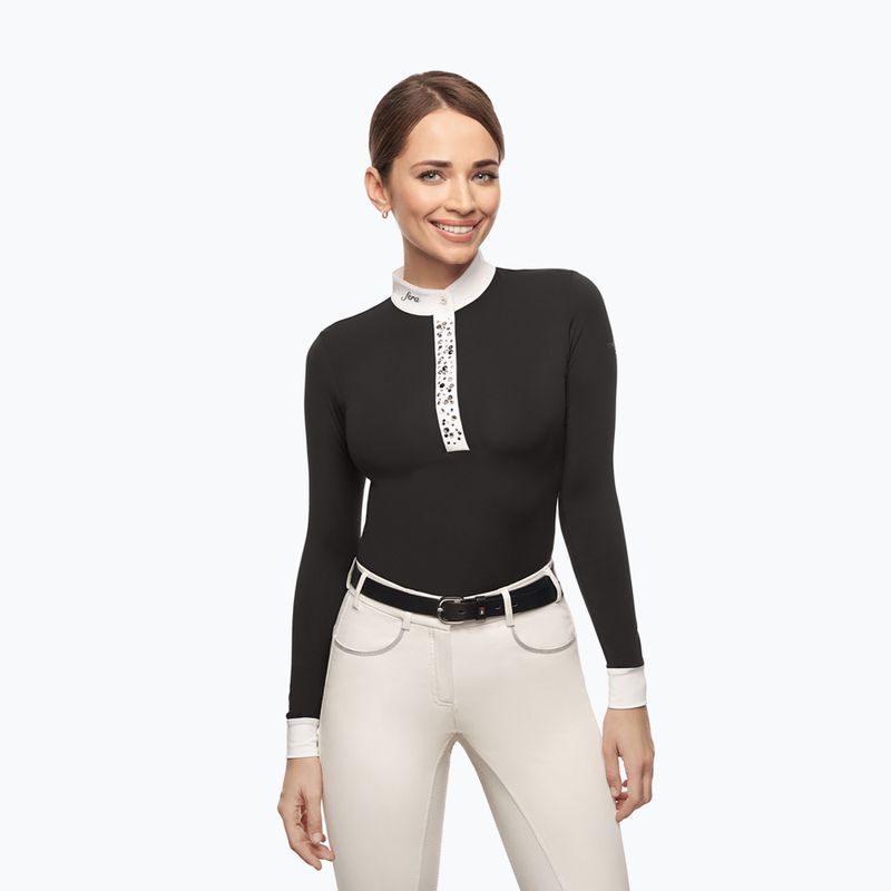 FERA Equestrian Nebula women's competition longsleeve shirt black 1.1.l