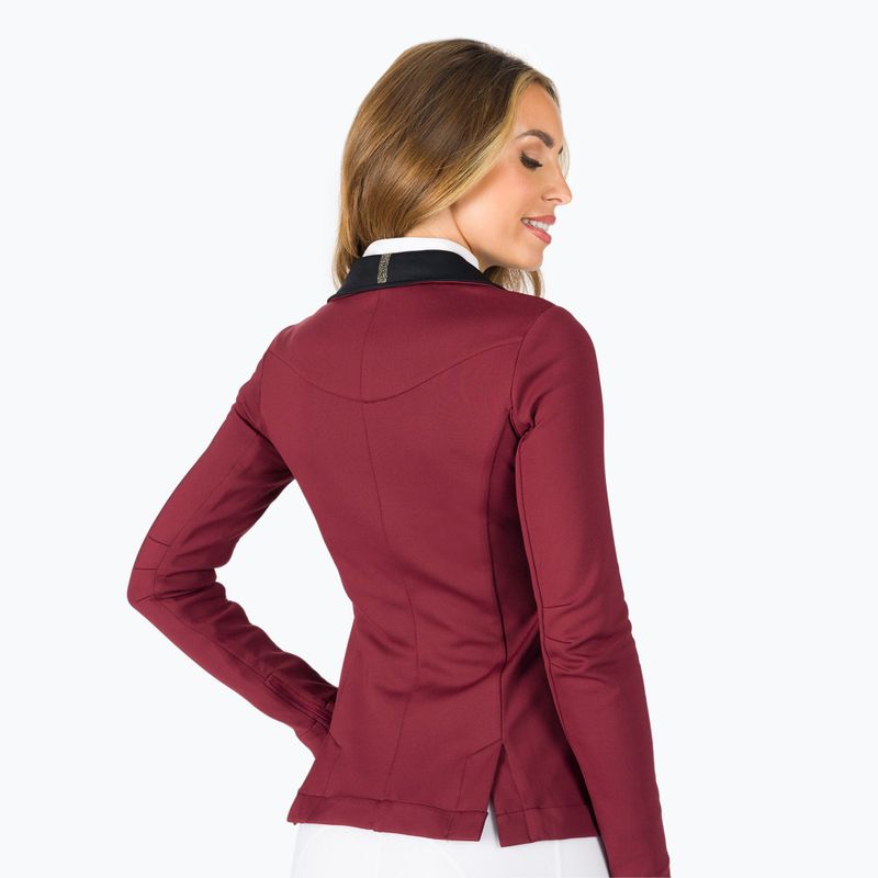 Women's equestrian tailcoat FERA Equestrian The One maroon 1.2. 3