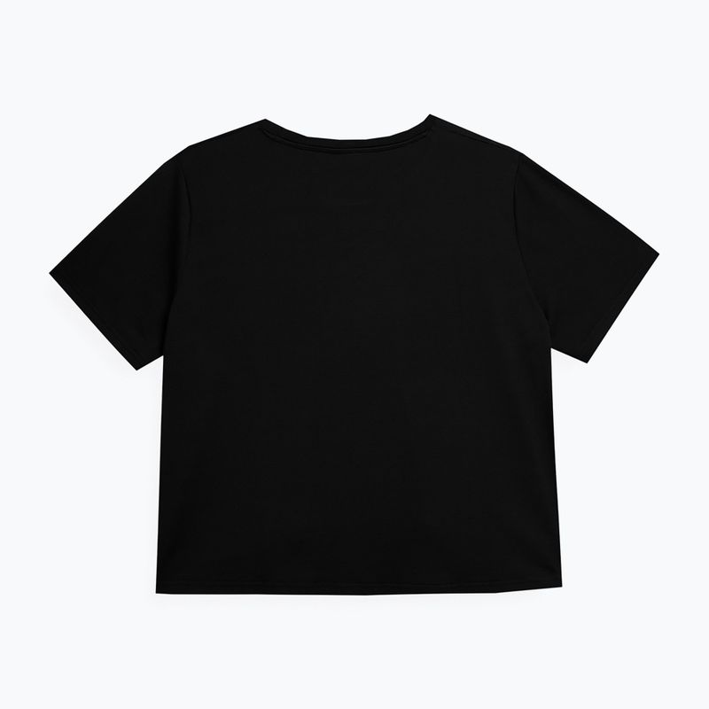 Women's training t-shirt 4F black 4FSS23TFTSF152-20S 2