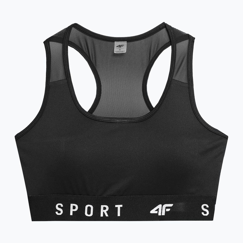 4F fitness bra black 4FSS23USBAF051-20S