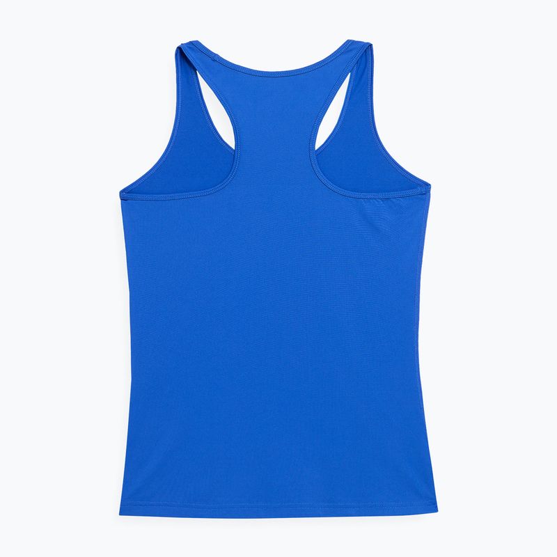 Women's training tank top 4F blue 4FSS23TFTSF263-36S 2