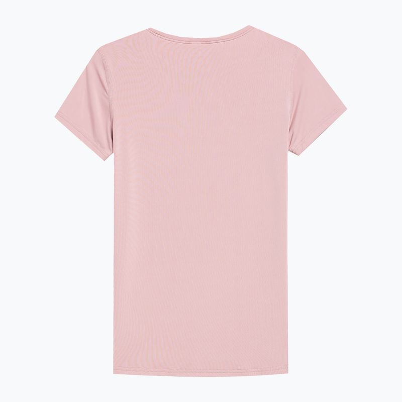 Women's training t-shirt 4F light pink 4FSS23TFTSF261-56S 2