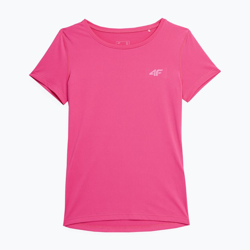 Women's training t-shirt 4F pink 4FSS23TFTSF261-54S