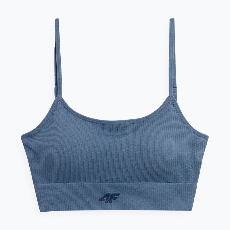 Fitness bra 4F blue 4FSS23USBAF031-32S