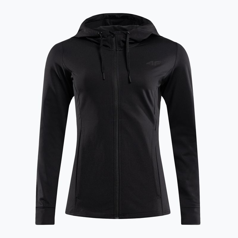 Women's training sweatshirt 4F black 4FSS23TFSWF113-20S 4