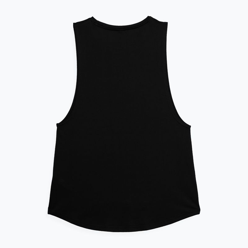 Women's training tank top 4F black 4FSS23TFTSF151-20S 2