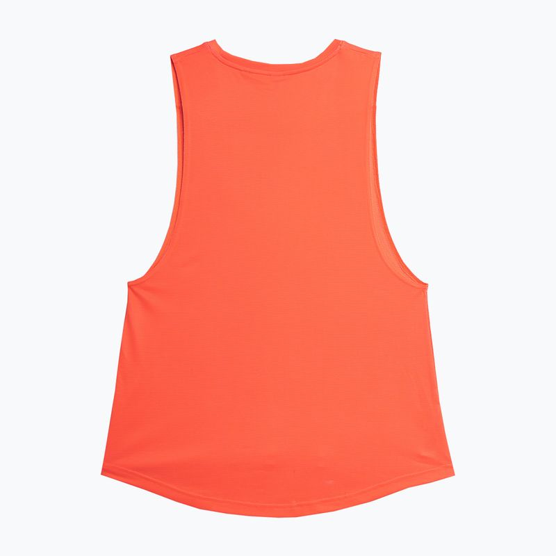 Women's training tank top 4F red 4FSS23TFTSF151-62N 2