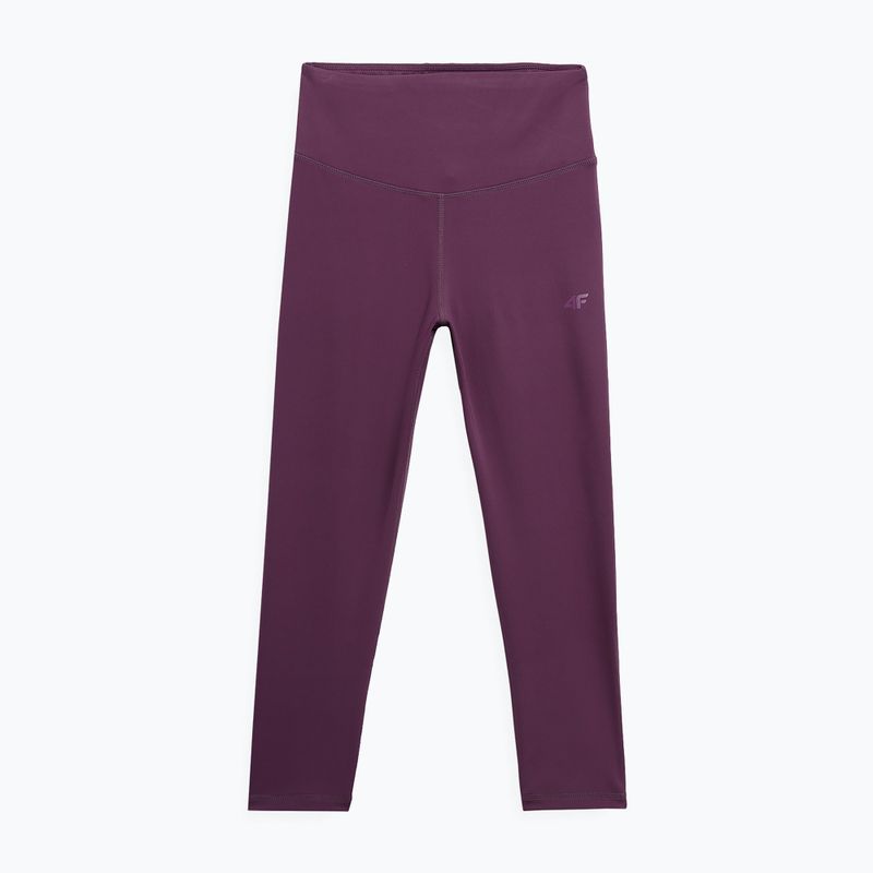 Women's leggings 4F maroon 4FSS23TFTIF122-60S