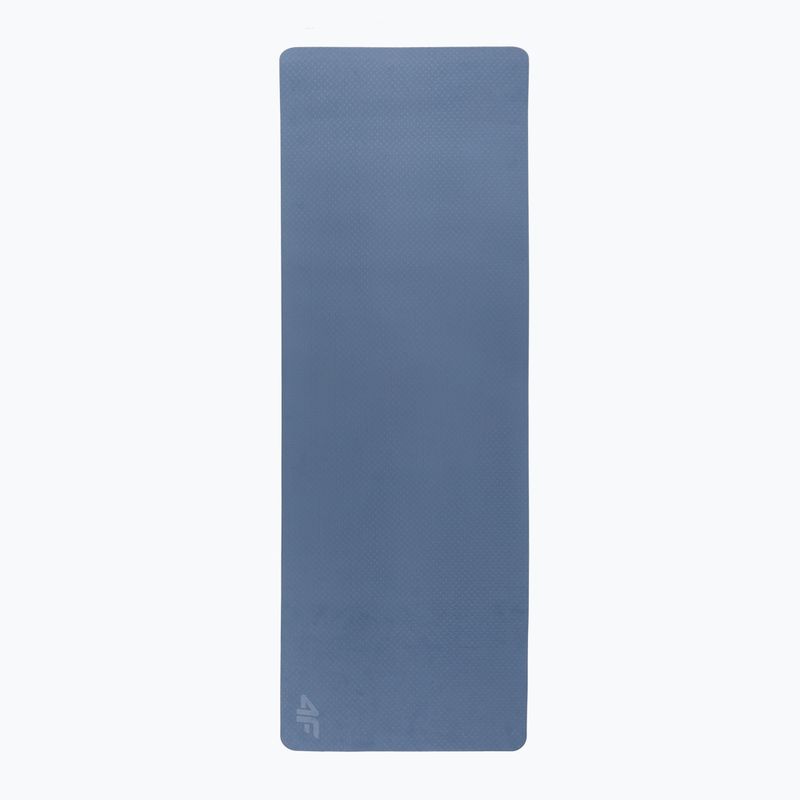 Yoga mat 4F 6 mm blue 4FSS23AMATF013 2