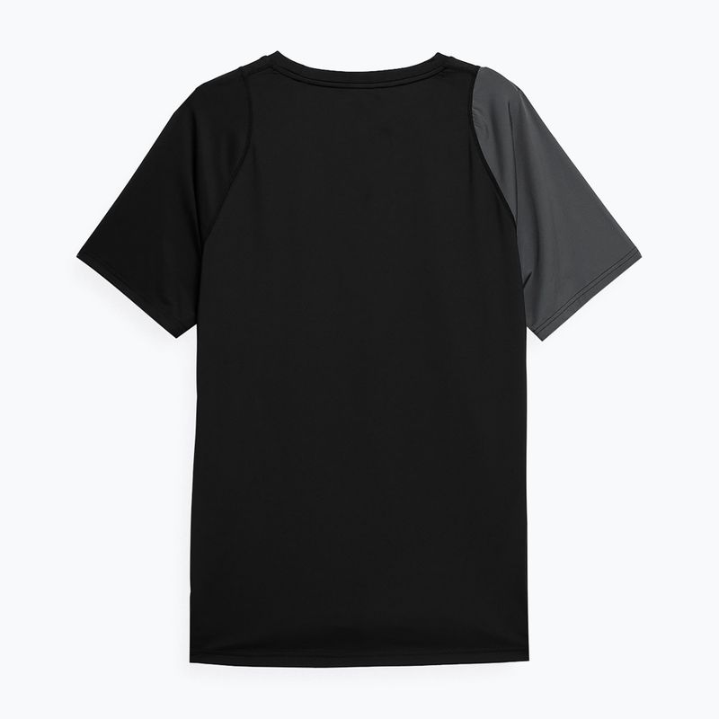 Men's training t-shirt 4F black-grey 4FSS23TFTSM405-20S 2