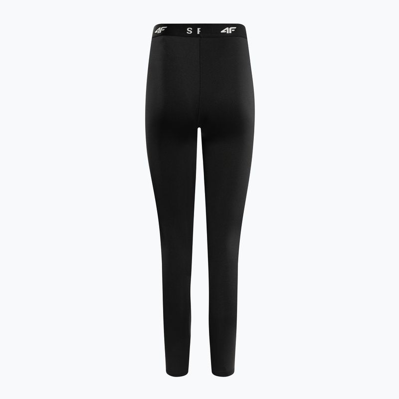 Women's leggings 4F black 4FSS23TFTIF077-20S 5