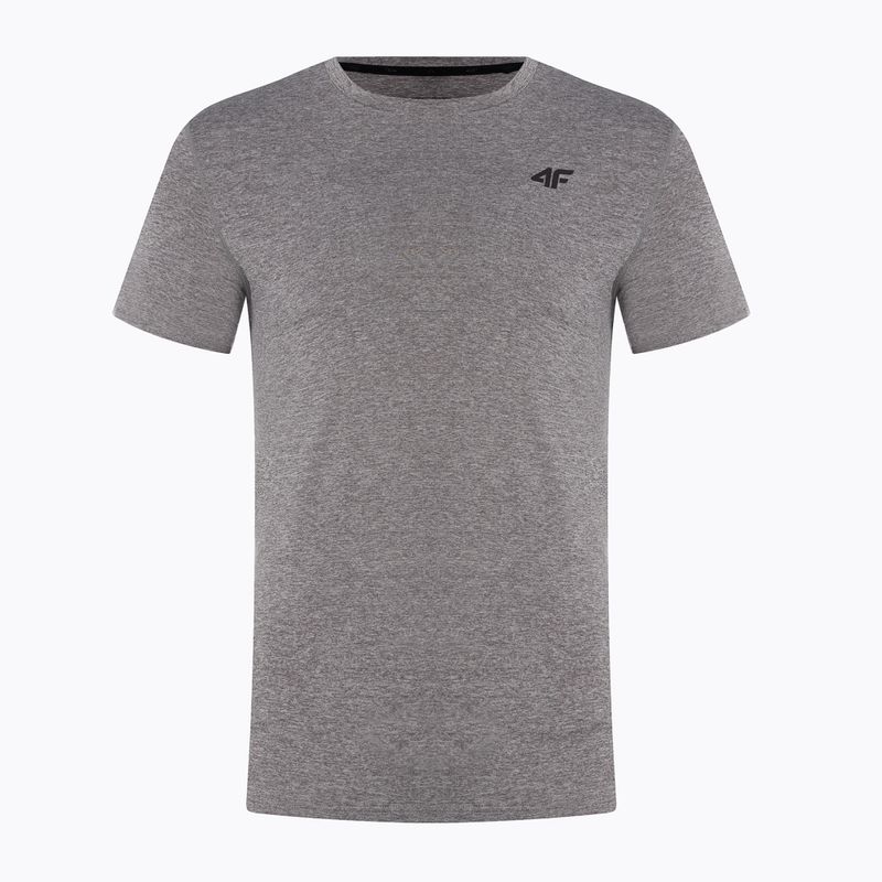 Men's training t-shirt 4F grey 4FSS23TFTSM260-27M