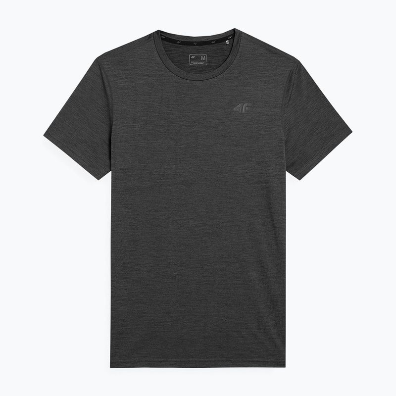 Men's training t-shirt 4F black 4FSS23TFTSM260-20M