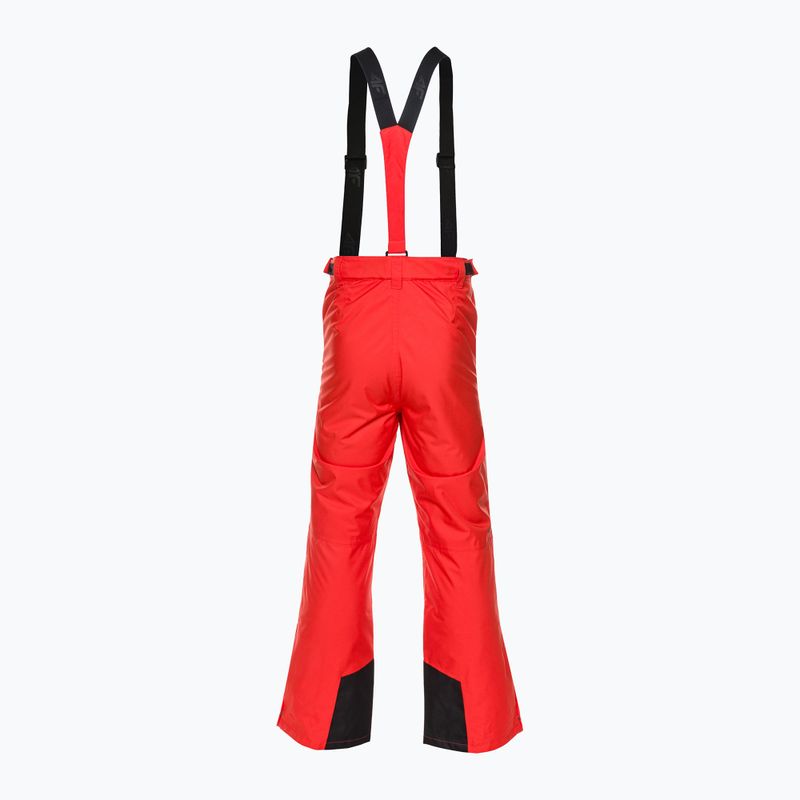 Men's ski trousers 4F M361 red 2