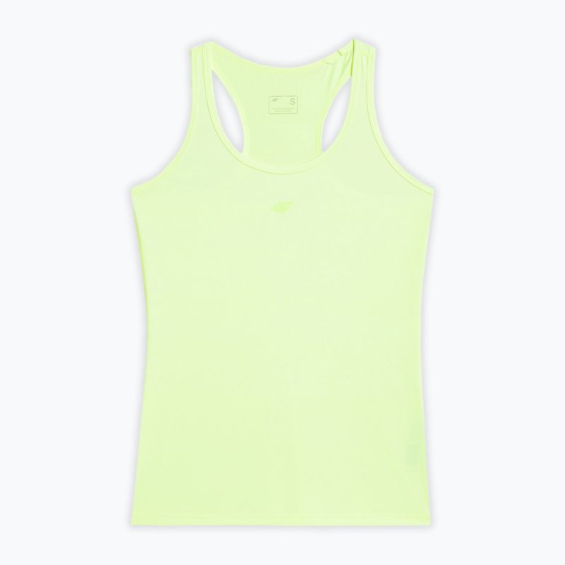 Women's t-shirt 4F F446 light lemon