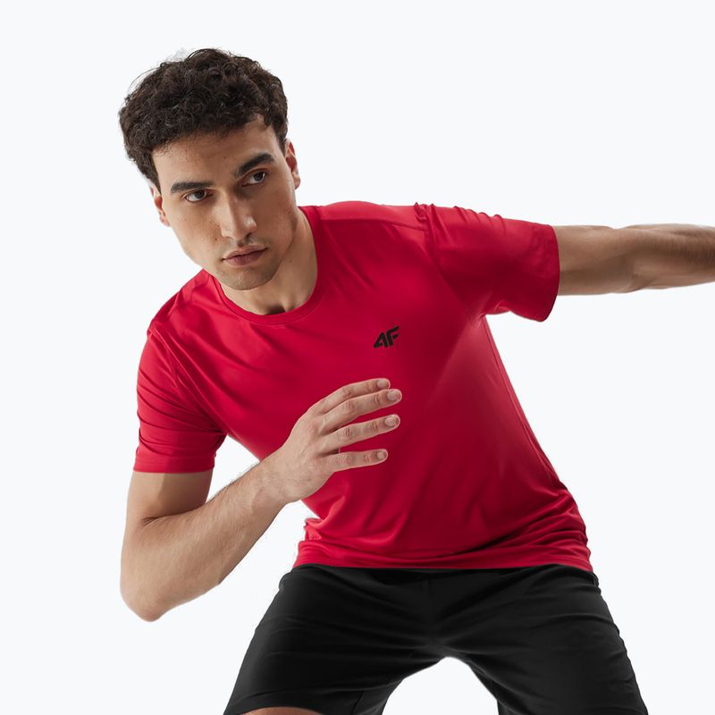 Men's training t-shirt 4F M448 red 6