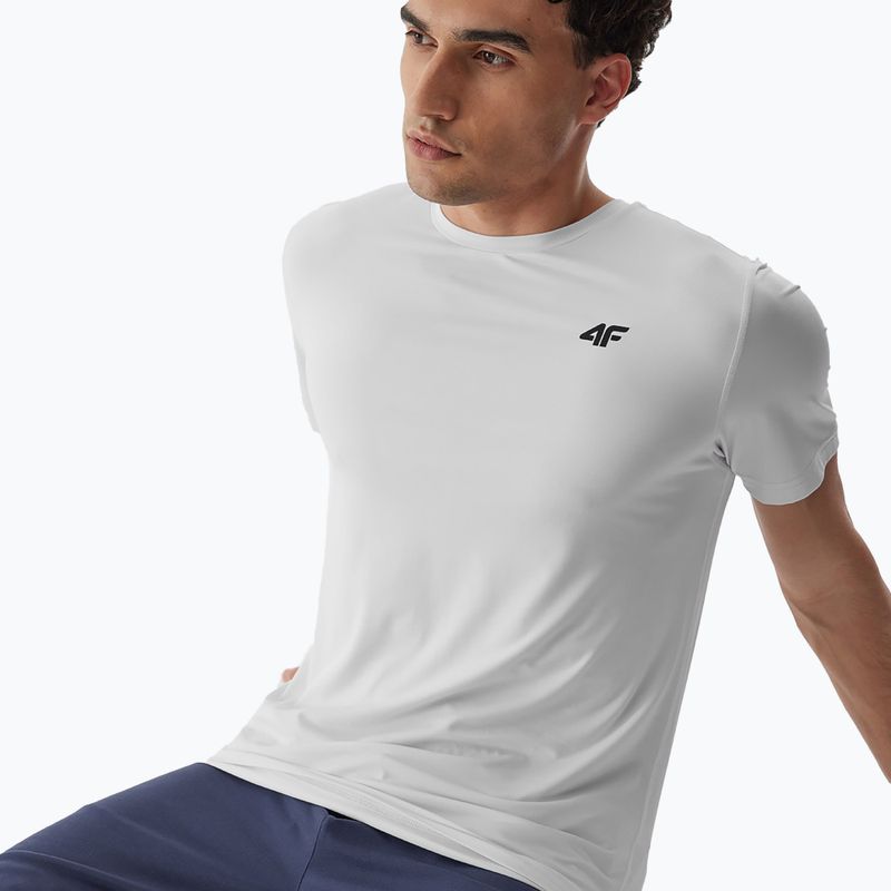 Men's training t-shirt 4F M448 white 3