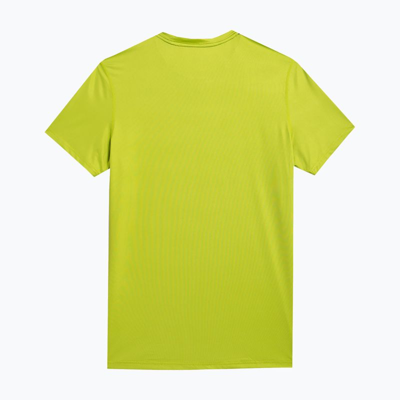 Men's training t-shirt 4F M448 canary green 6