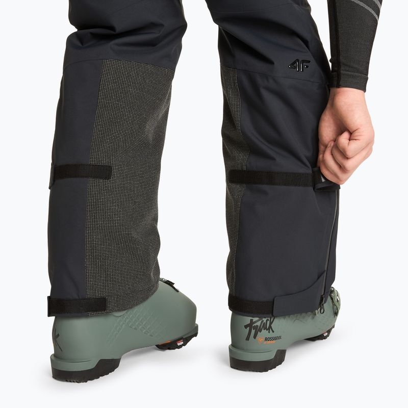 Men's ski trousers 4F M343 black 6