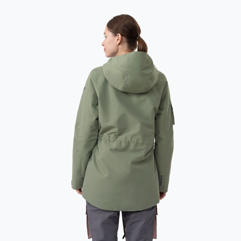 Women's snowboard jacket 4F F329 khaki 2