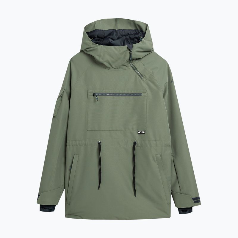 Women's snowboard jacket 4F F329 khaki 3