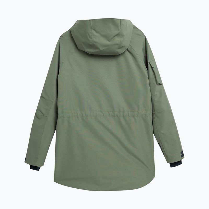 Women's snowboard jacket 4F F329 khaki 4