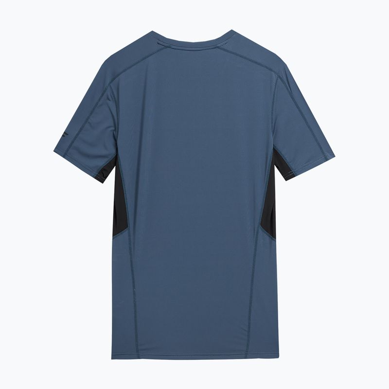 Men's training t-shirt 4F M451 denim 4