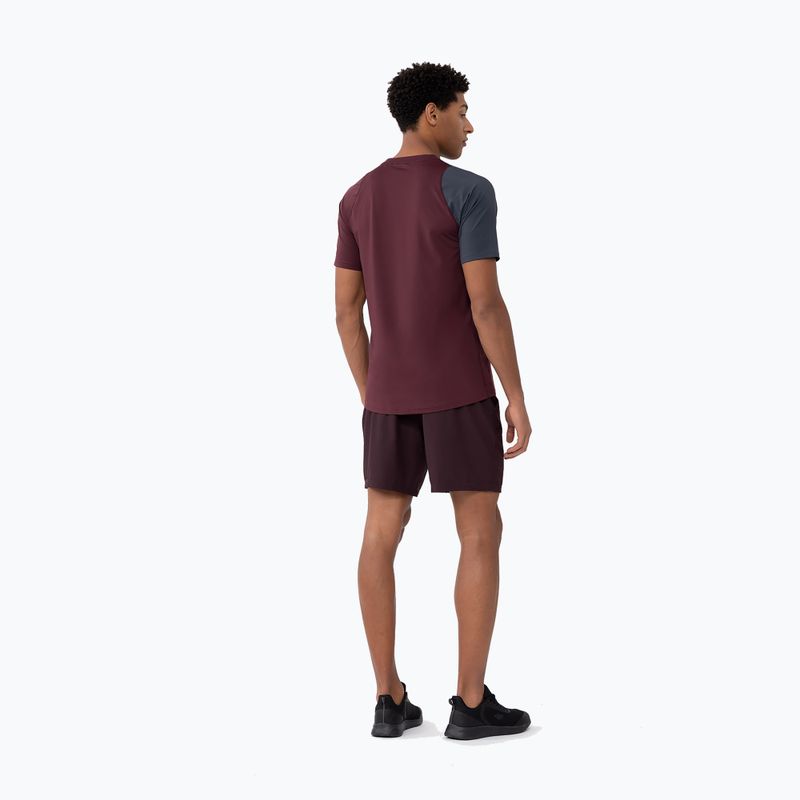 Men's shorts 4F M290 burgundy 2