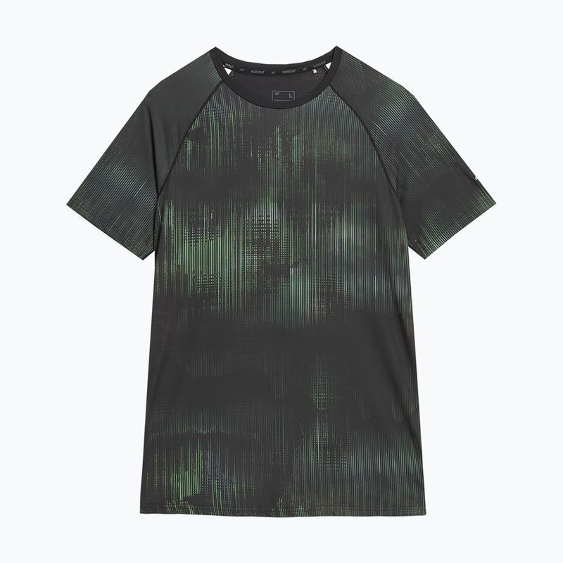Men's training t-shirt 4F M455 multicolour 2 allover 3