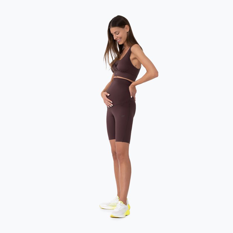 Women's shorts 4F F358 brown 2