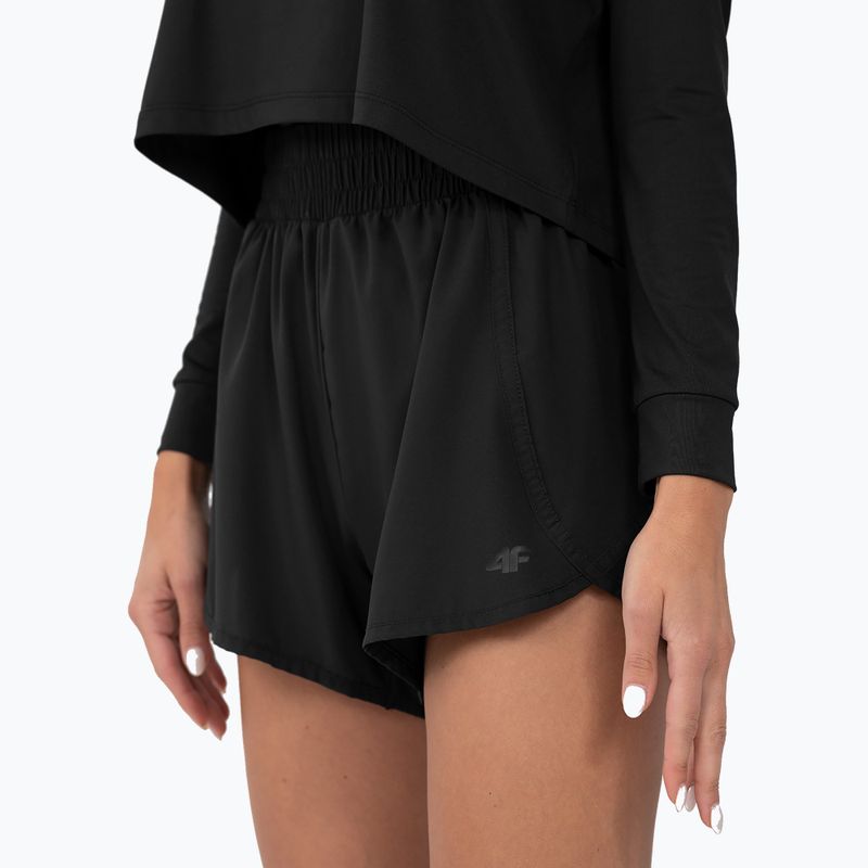 Women's shorts 4F F284 deep black 3