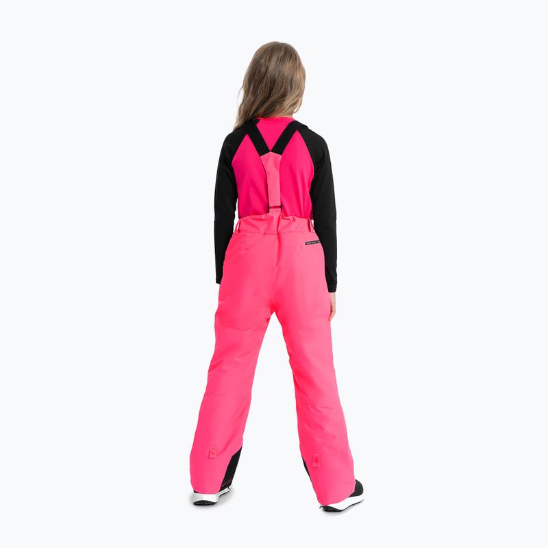 Children's ski trousers 4F F353 hot pink neon 2