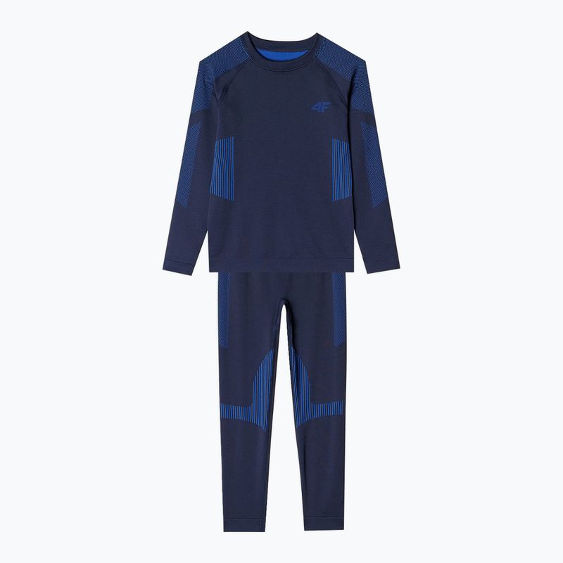 Children's thermal underwear set 4F M149 navy blue